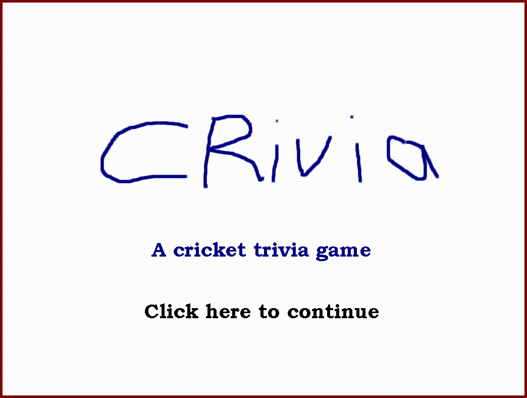 CRIVIA. Click here to continue.
